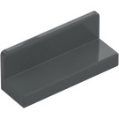 LEGO Dark Stone Gray Panel 1 x 3 x 1 (23950)