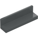 LEGO Dark Stone Gray Panel 1 x 4 with Rounded Corners (30413 / 43337)