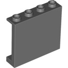 LEGO Dark Stone Gray Panel 1 x 4 x 3 with Side Supports, Hollow Studs (35323 / 60581)