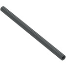 LEGO Dark Stone Gray Plastic Hose 5.6 cm (7 Studs) (60166 / 100745)