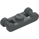 LEGO Grigio pietra scuro Piastra 1 x 1 con Due Barra Maniglie (78257)