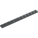 LEGO Dark Stone Gray Plate 1 x 12 (60479)