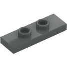 LEGO Mörk Stengrå Platta 1 x 3 med 2 Knoppar (34103)