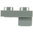 LEGO Grigio pietra scuro Piastra 2 x 2 con Foro senza supporto incrociato inferiore (2444)