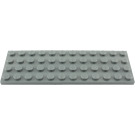 LEGO Gris pierre foncé assiette 4 x 12 (3029)