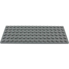 LEGO Dark Stone Gray Plate 6 x 16 (3027)