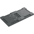 LEGO Dark Stone Gray Plate 8 x 16 x 0.7 with Tiles (71772)