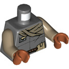 LEGO Gris pierre foncé Quarren Minifig Torse (973 / 76382)