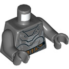 LEGO Dunkles Steingrau RA-7 Protocol Droid (75051) Minifig Torso (973 / 76382)
