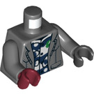 LEGO Dunkles Steingrau Rainn Delacourt Minifig Torso (973 / 76382)
