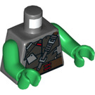 LEGO Dunkles Steingrau Raphael - mit Armor Minifig Torso (973 / 76382)