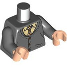 LEGO Dunkles Steingrau Remus Lupin Minifig Torso (973 / 76382)
