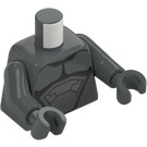 LEGO Dark Stone Gray Rhino with Shoulder Armor Minifig Torso (973 / 76382)