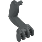 LEGO Dark Stone Gray Right Animal Arm (79600 / 104289)