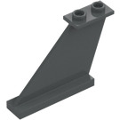 LEGO Dark Stone Gray Rudder 1 x 3 x 4 (2340)