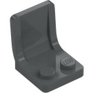 LEGO Dark Stone Gray Seat 2 x 2 with Sprue Mark (4079)