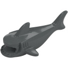 LEGO Dark Stone Gray Shark Body with Gills (14518)