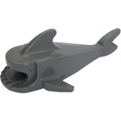 LEGO Dark Stone Gray Shark Body without Gills (2547)