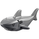 LEGO Shark with Gills and Black Eyes with White Pupils