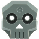 LEGO Dark Stone Gray Skull with Two Pins (47990)