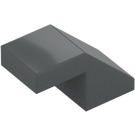 LEGO Dark Stone Gray Slope 1 x 2 (45°) (28192)