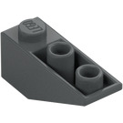 LEGO Dark Stone Gray Slope 1 x 3 (25°) Inverted (4287)