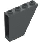 LEGO Dark Stone Gray Slope 1 x 4 x 3 (60°) Inverted (67440)