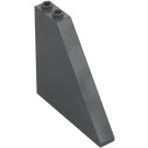 LEGO Dark Stone Gray Slope 1 x 6 x 5 (55°) without Bottom Stud Holders (30249)