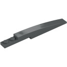 LEGO Grigio pietra scuro Pendenza 1 x 8 Curvo con Piastra 1 x 2 (13731 / 85970)