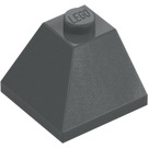 LEGO Dark Stone Gray Slope 2 x 2 (45°) Corner (3045)