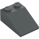 LEGO Dark Stone Gray Slope 2 x 3 (25°) with Rough Surface (3298)