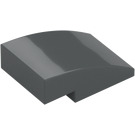 LEGO Dark Stone Gray Slope 2 x 3 Curved (24309)