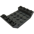 LEGO Gris pierre foncé Pente 4 x 6 (45°) Double Inversé avec Open Centre avec 3 trous (30283 / 60219)