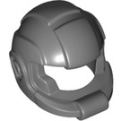 LEGO Dark Stone Gray Space Helmet with Large Open Visor (99254)