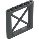 LEGO Donker steengrijs Support 1 x 6 x 5 Draagbalk Rectangular (64448)