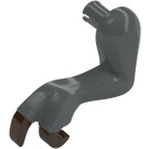 LEGO Dark Stone Gray T-rex Left Arm with Dark Brown Claws (65374)