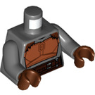LEGO Dark Stone Gray The Armorer Minifig Torso (973 / 76382)