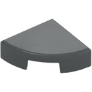 LEGO Dark Stone Gray Tile 1 x 1 Quarter Circle (25269 / 84411)