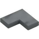 LEGO Dark Stone Gray Tile 2 x 2 Corner (14719)