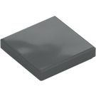 LEGO Dark Stone Gray Tile 2 x 2 with Groove (3068)