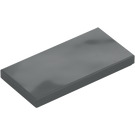 LEGO Dark Stone Gray Tile 2 x 4 (87079)