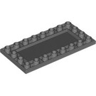 LEGO Dark Stone Gray Tile 4 x 8 Inverted (83496)
