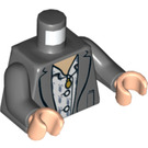 LEGO Donker steengrijs Tina Goldstein Minifiguur Torso (973 / 76382)