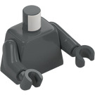 LEGO Dark Stone Gray Torso with Arms and Hands (73403 / 76382)