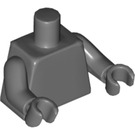 LEGO Dark Stone Gray Torso with Arms and Hands (76382 / 88585)