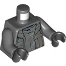 LEGO Donker steengrijs Unkar's Thug Torso met Camouflage met Dark Stone Armen en Zwart Handen (973 / 76382)