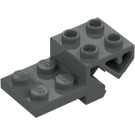 LEGO Dark Stone Gray Vehicle Base with Suspension Mountings (69963)