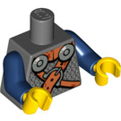 LEGO Dunkles Steingrau Viking Warrior Torso (973 / 76382)