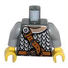 LEGO Gris piedra oscuro Viking Warrior Torso (973 / 76382)