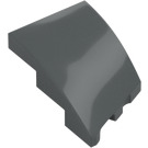 LEGO Dark Stone Gray Wedge 2 x 3 Left (80177)